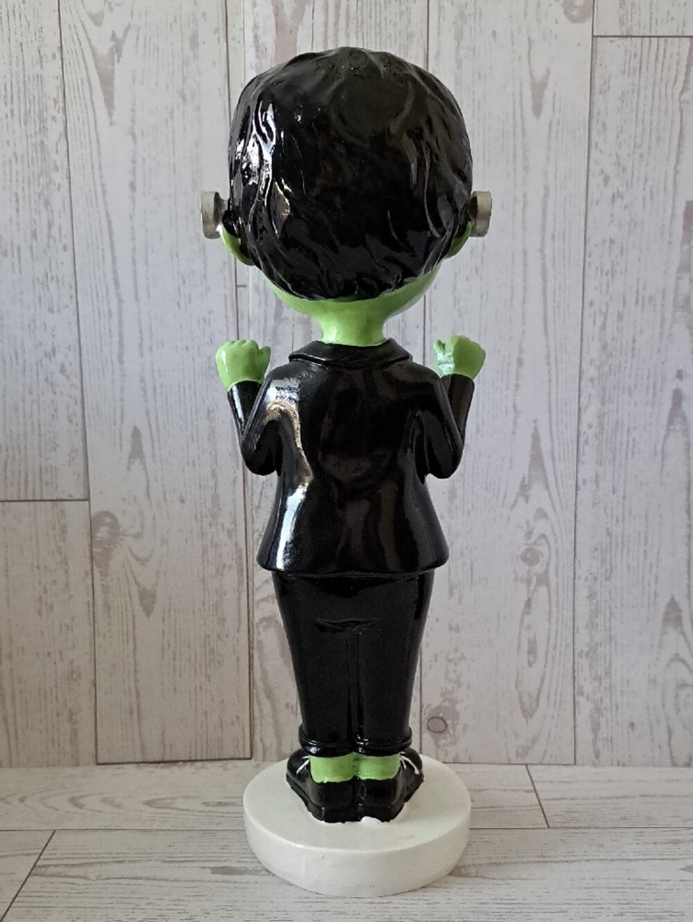 Frankenstein Figurine Halloween Decor Prop Tabletop Shelf Boy Frankenstein New - Picture 5 of 6
